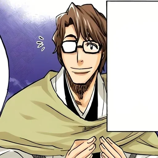 ☕ Стикер «Aizen Sosuke» для Telegram