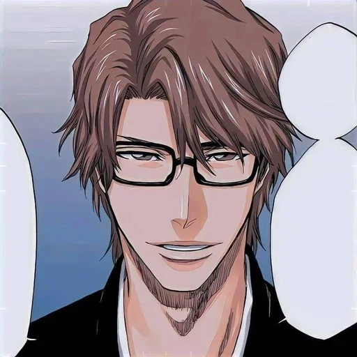 ☕ Стикер «Aizen Sosuke» для Telegram