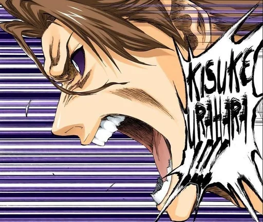 🖤 Стикер «Sosuke Aizen» для Telegram