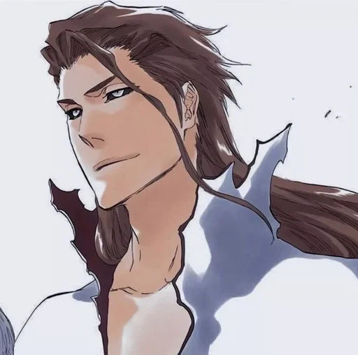 🖤 Стикер «Sosuke Aizen» для Telegram