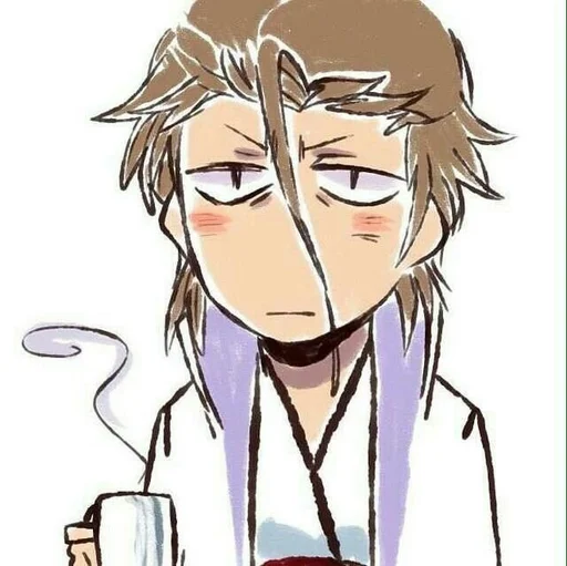 🖤 Стикер «Sosuke Aizen» для Telegram