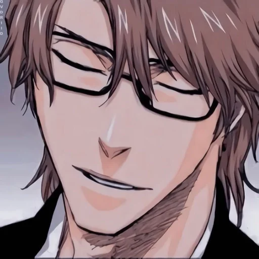 🖤 Стикер «Sosuke Aizen» для Telegram