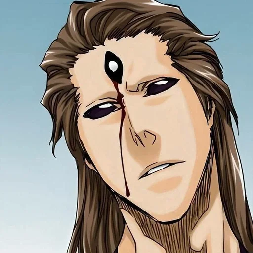 🖤 Стикер «Sosuke Aizen» для Telegram