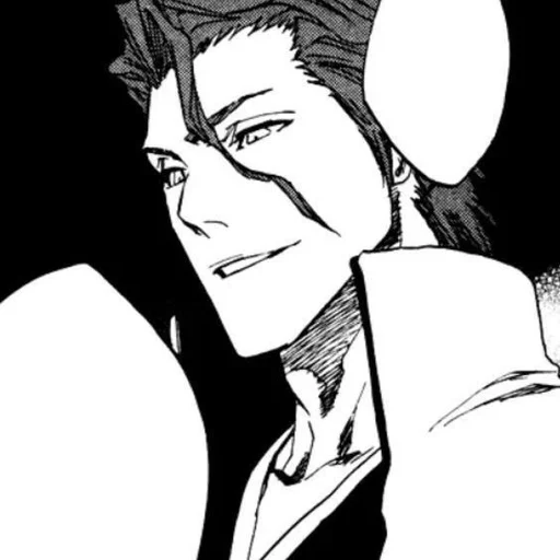 🖤 Стикер «Sosuke Aizen» для Telegram