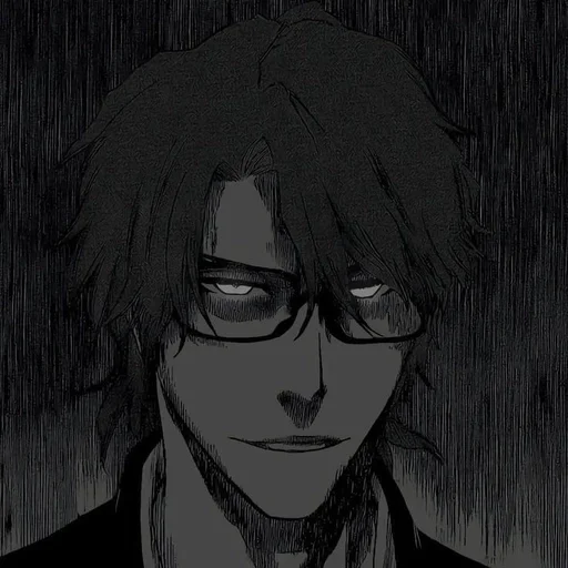 🖤 Стикер «Sosuke Aizen» для Telegram