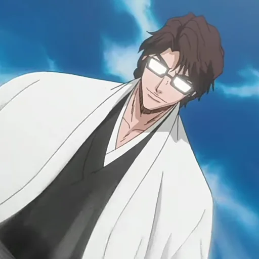 🥶 Стикер «Sōsuke Aizen Bleach» для Telegram