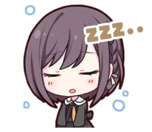 😴 Стикер «чооо секай!» для Telegram