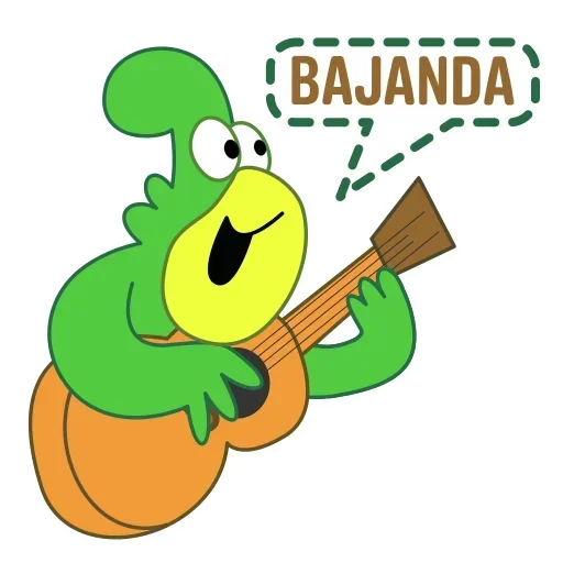 🐦 Стикер «A joder a otro» для Telegram