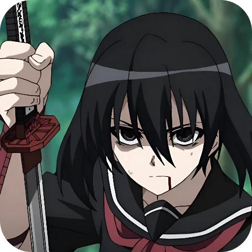 👿 Стикер «Akame ga Kill» для Telegram