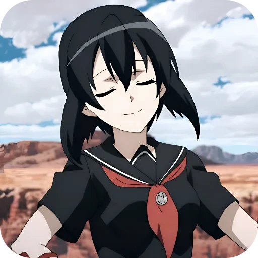 😎 Стикер «Akame ga Kill» для Telegram