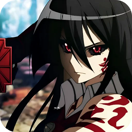 😠 Стикер «Akame ga Kill» для Telegram