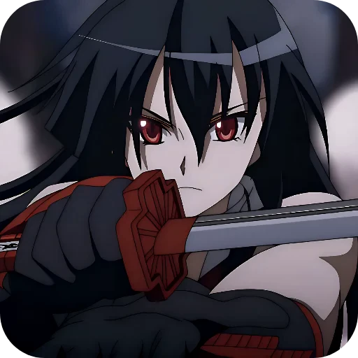 😉 Стикер «Akame ga Kill» для Telegram