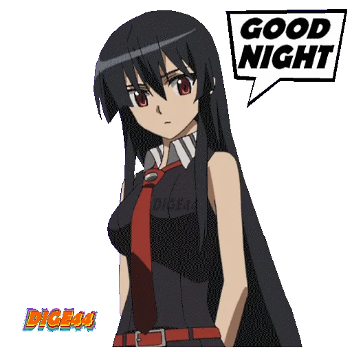 🛌 Стикер «AKAME AKAME GA KILL» для Telegram