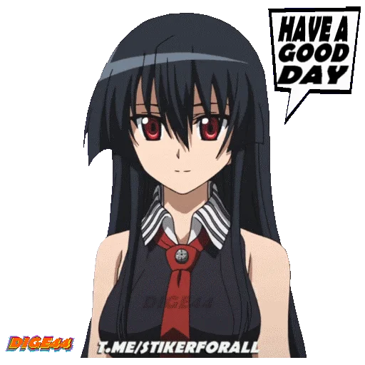 🌤 Стикер «AKAME AKAME GA KILL» для Telegram