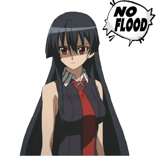 💦 Стикер «AKAME AKAME GA KILL» для Telegram