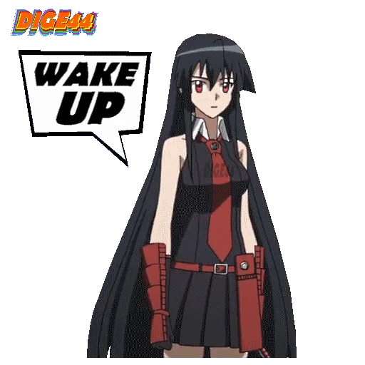 ⏰ Стикер «AKAME AKAME GA KILL» для Telegram