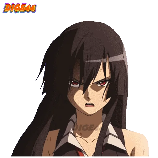 😤 Стикер «AKAME AKAME GA KILL» для Telegram