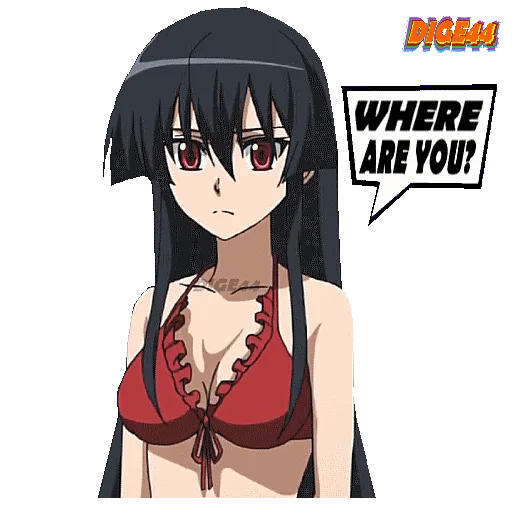 😑 Стикер «AKAME AKAME GA KILL» для Telegram