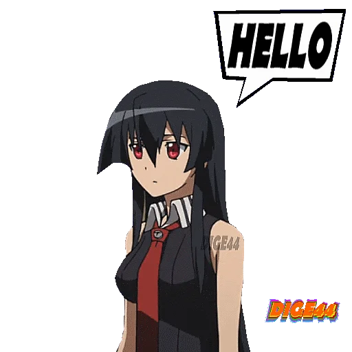 👋 Стикер «AKAME AKAME GA KILL» для Telegram