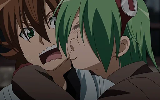 👨‍❤️‍💋‍👨 Стикер «Akame ga Kill!» для Telegram