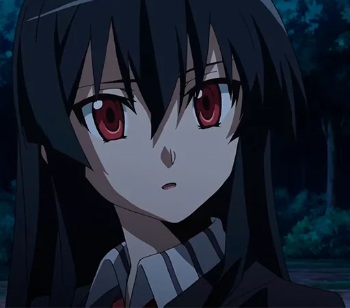 🤨 Стикер «Akame ga Kill!» для Telegram