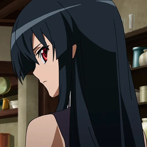 👁 Стикер «Akame ga Kill!» для Telegram