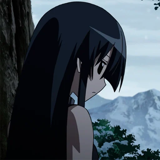 😕 Стикер «Akame ga Kill!» для Telegram