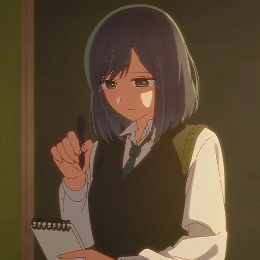 💎 Стикер «Аканэ Курокава / Akane Kurokawa» для Telegram