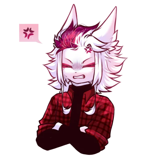 😡 Стикер «Akane_Akuma» для Telegram