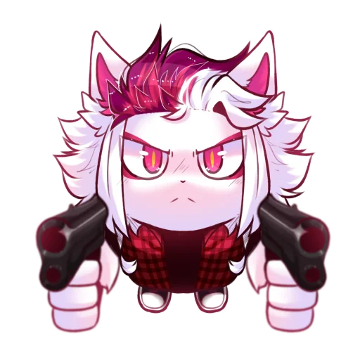 😡 Стикер «Akane_Akuma» для Telegram