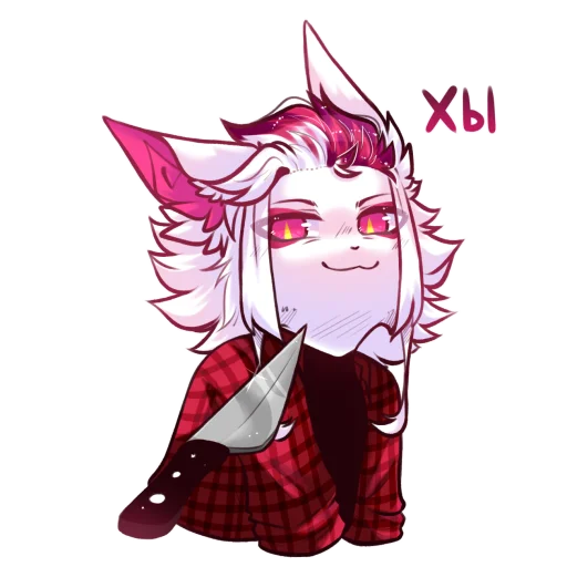 Стикерпак Akane_Akuma для Telegram