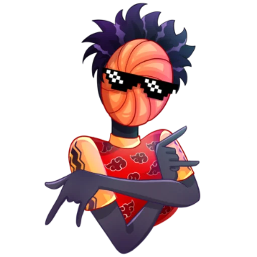 😎 Стикер «Akatsuki Stavi» для Telegram