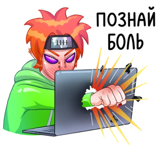 👿 Стикер «Akatsuki Stavi» для Telegram