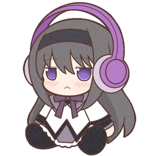 🎵 Стикер «Homura Akemi Neko» для Telegram