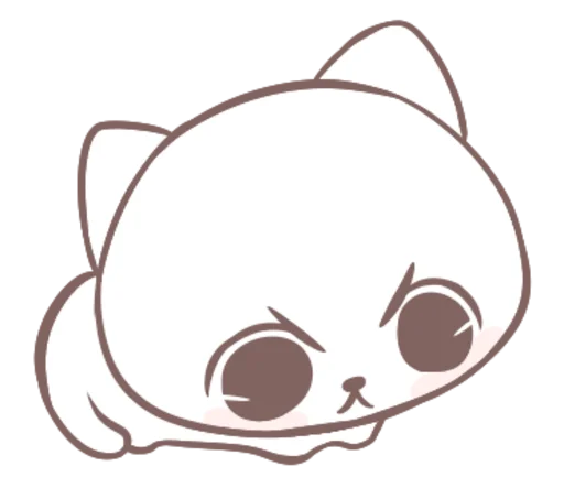😤 Стикер «being kitten» для Telegram