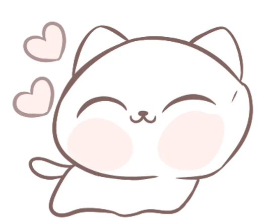 😊 Стикер «being kitten» для Telegram