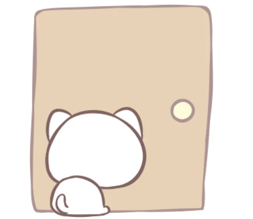 😕 Стикер «being kitten» для Telegram