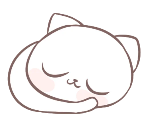 😴 Стикер «being kitten» для Telegram