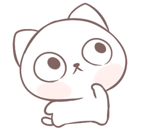 🧐 Стикер «being kitten» для Telegram
