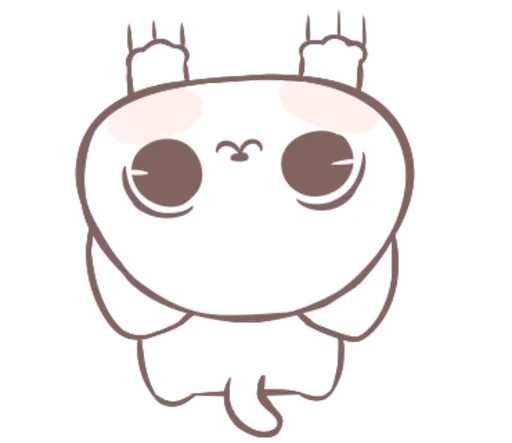 🙃 Стикер «being kitten» для Telegram