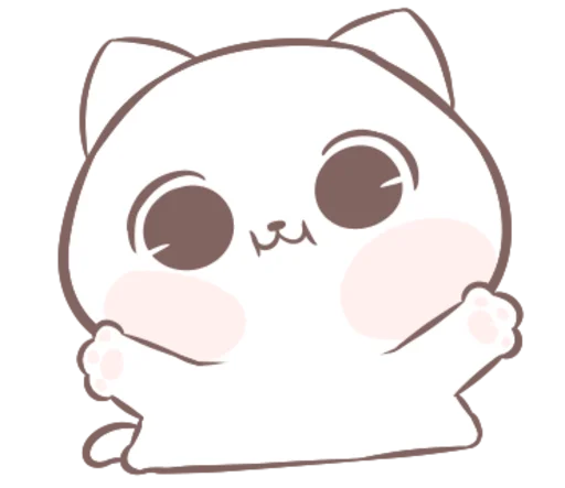 🤗 Стикер «being kitten» для Telegram