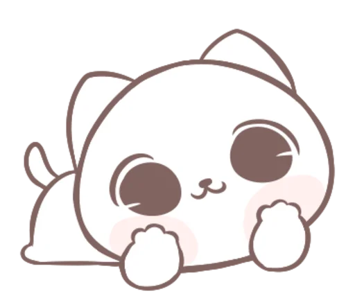 🙂 Стикер «being kitten» для Telegram
