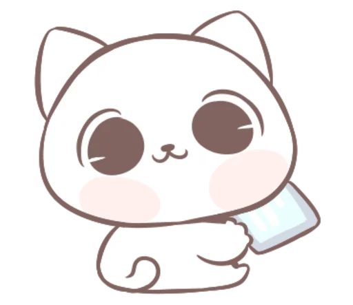 📱 Стикер «being kitten» для Telegram