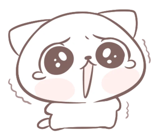 😭 Стикер «being kitten» для Telegram