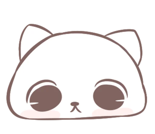 😔 Стикер «being kitten» для Telegram