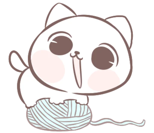 😃 Стикер «being kitten» для Telegram