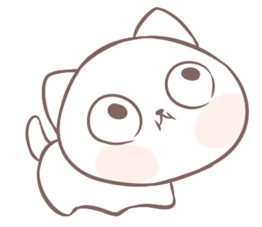 😳 Стикер «being kitten» для Telegram