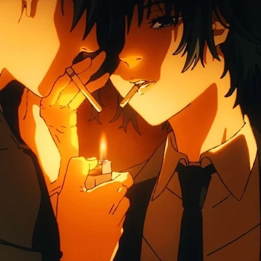 🚬 Стикер «Aki Hayakawa» для Telegram