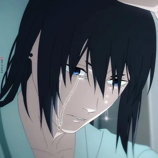 😭 Стикер «Aki Hayakawa» для Telegram