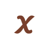 🍂 Эмодзи «Коричневые буквы и зелёные в одном паке» для Telegram
